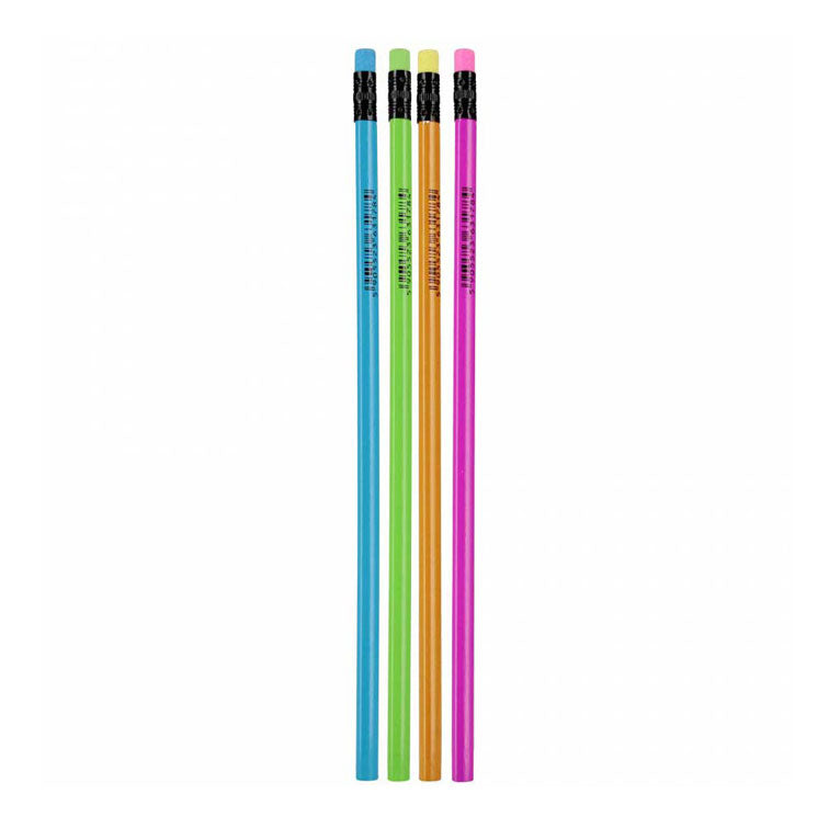HB-Bleistift mit Radiergummi, 48-tlg.
