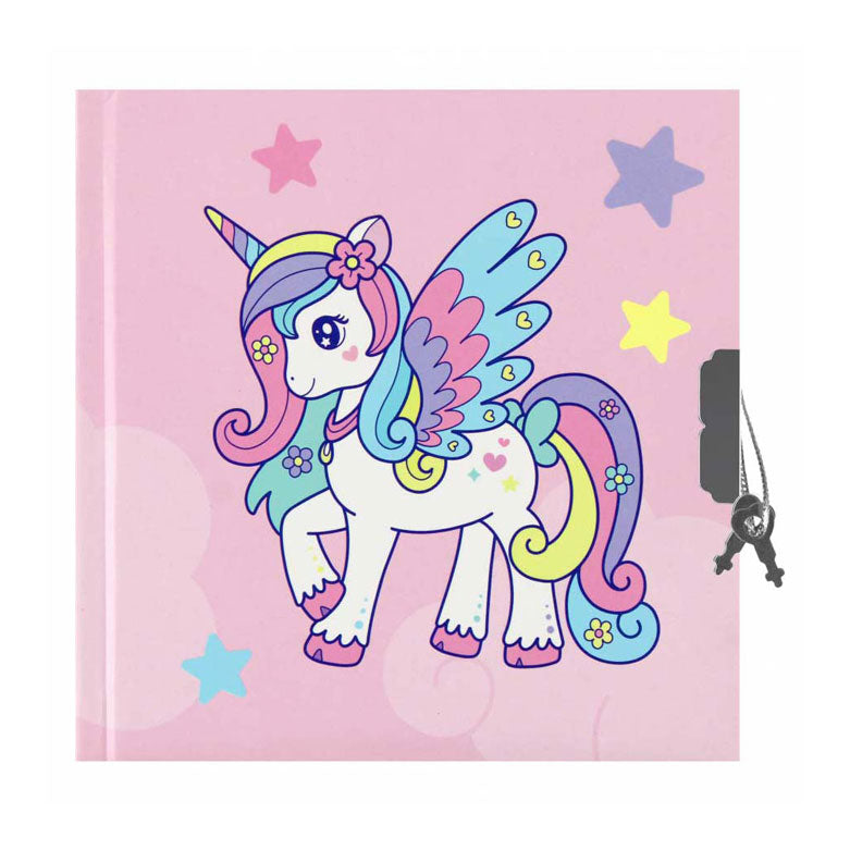 Einhorn-Tagebuch 13,5x13,5cm