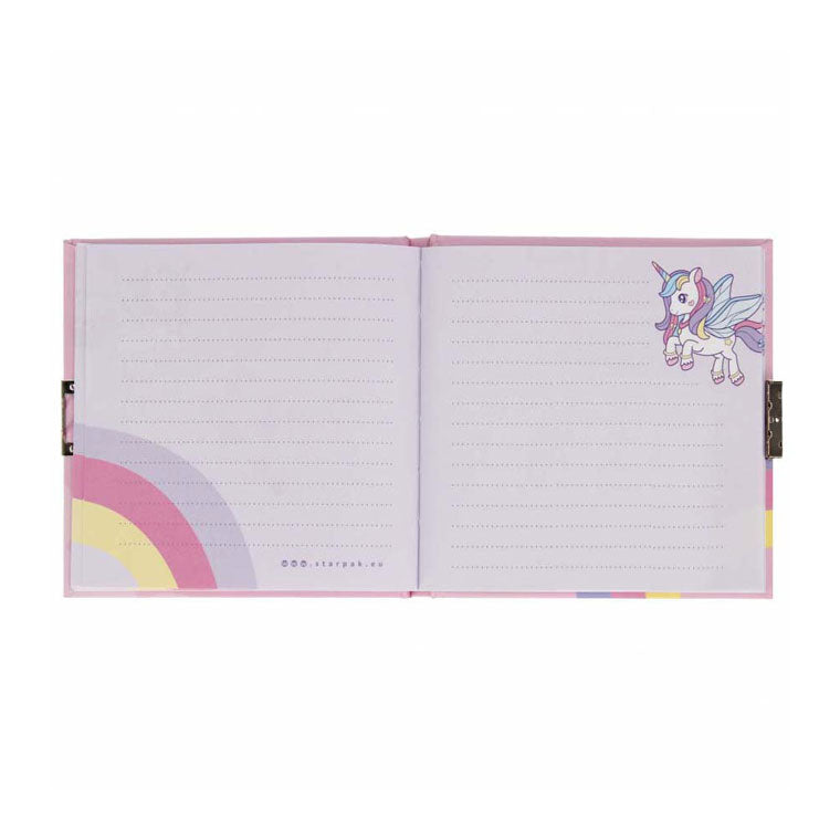 Einhorn-Tagebuch 13,5x13,5cm