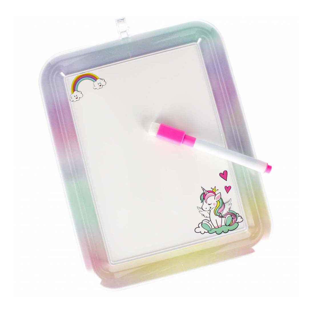 Löschbares Zeichenbrett mit Marker Einhorn