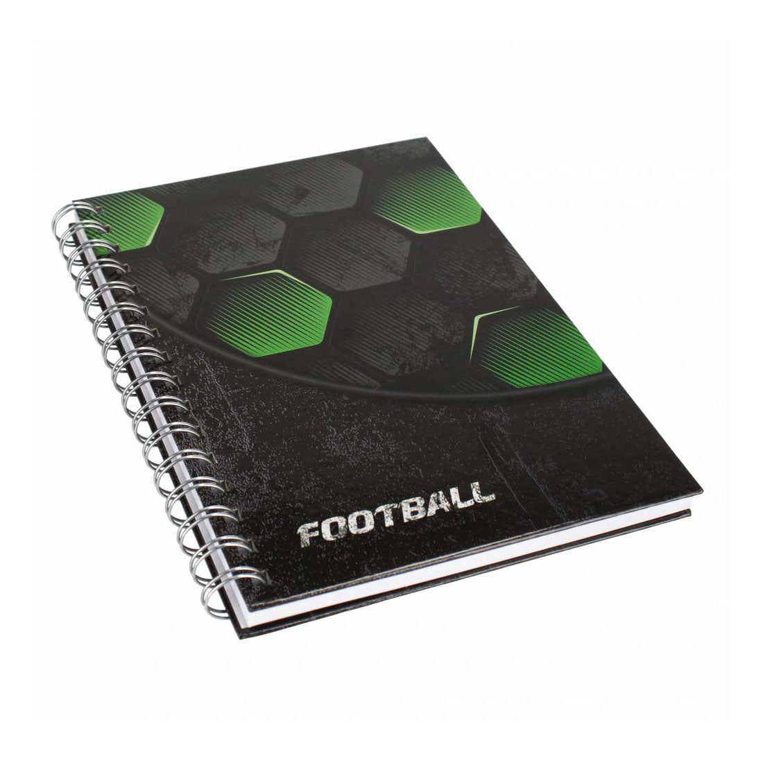 Spiralnotizbuch Fußball, A5