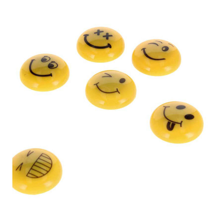 Magnet Mix Emoticons 30 mm, 6st.
