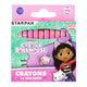 Wachsmalstift Gabbys Puppenhaus, 12 Farben