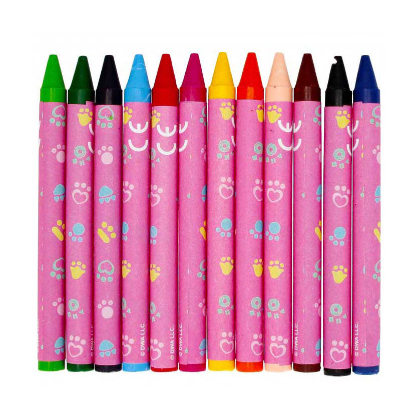 Wachsmalstift Gabbys Puppenhaus, 12 Farben