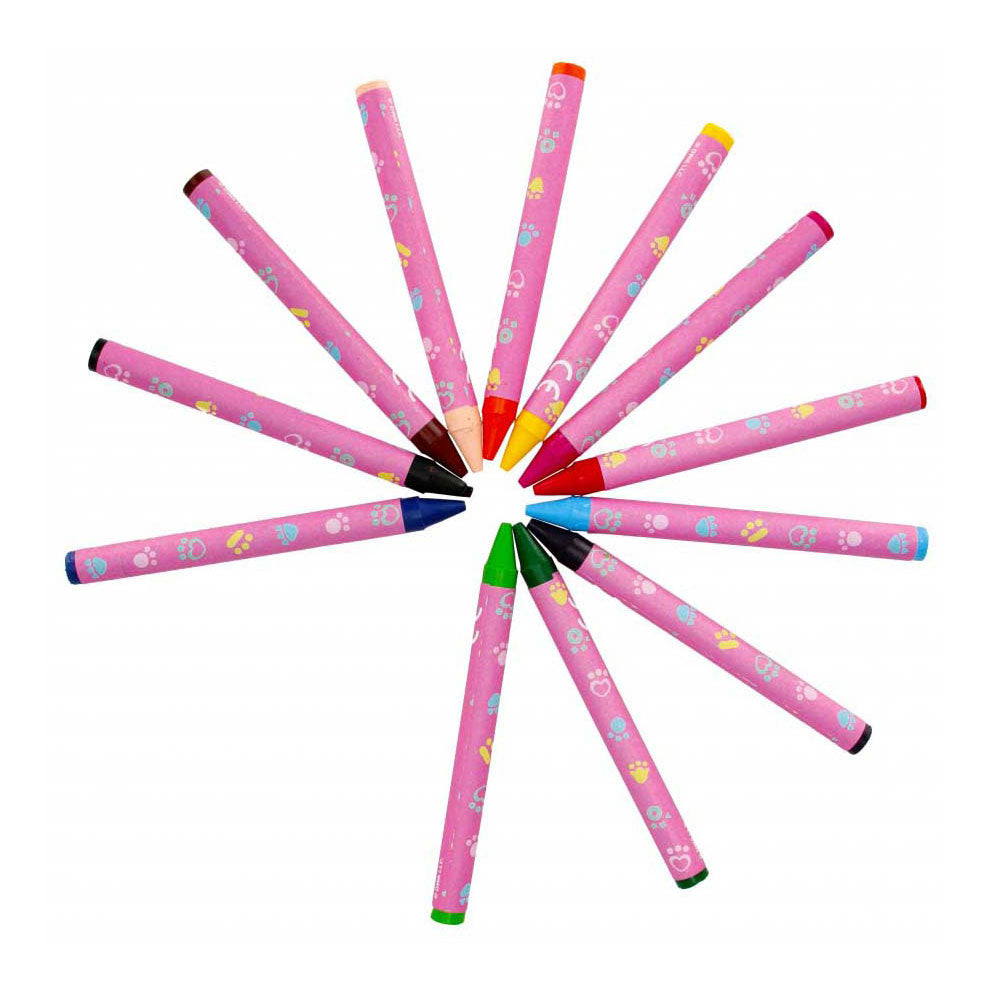 Wachsmalstift Gabbys Puppenhaus, 12 Farben