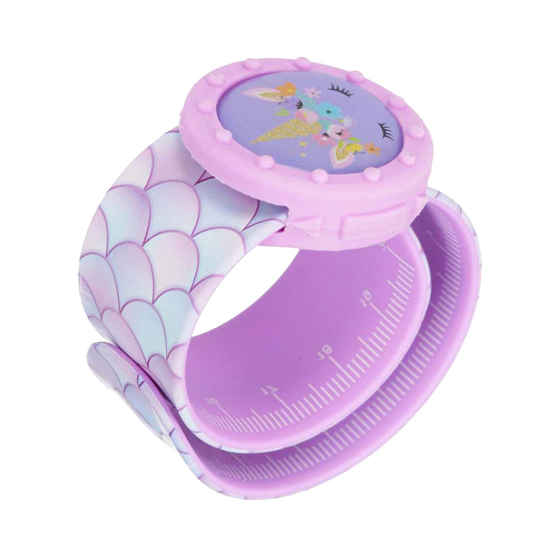 Slap-Armband-Lineal mit Radiergummi-Mädchen