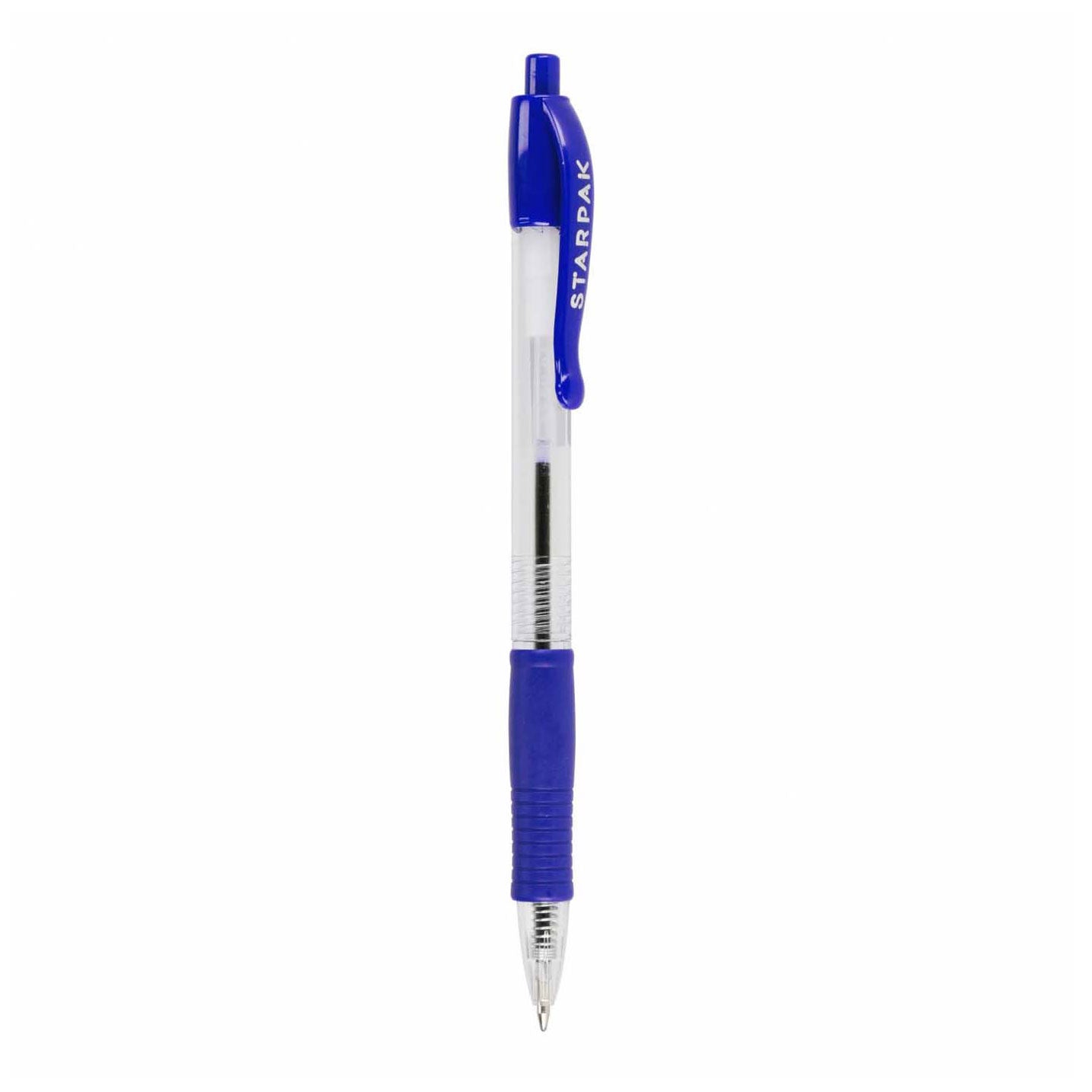 Kugelschreiber mit Griffstück blau, 36-tlg.