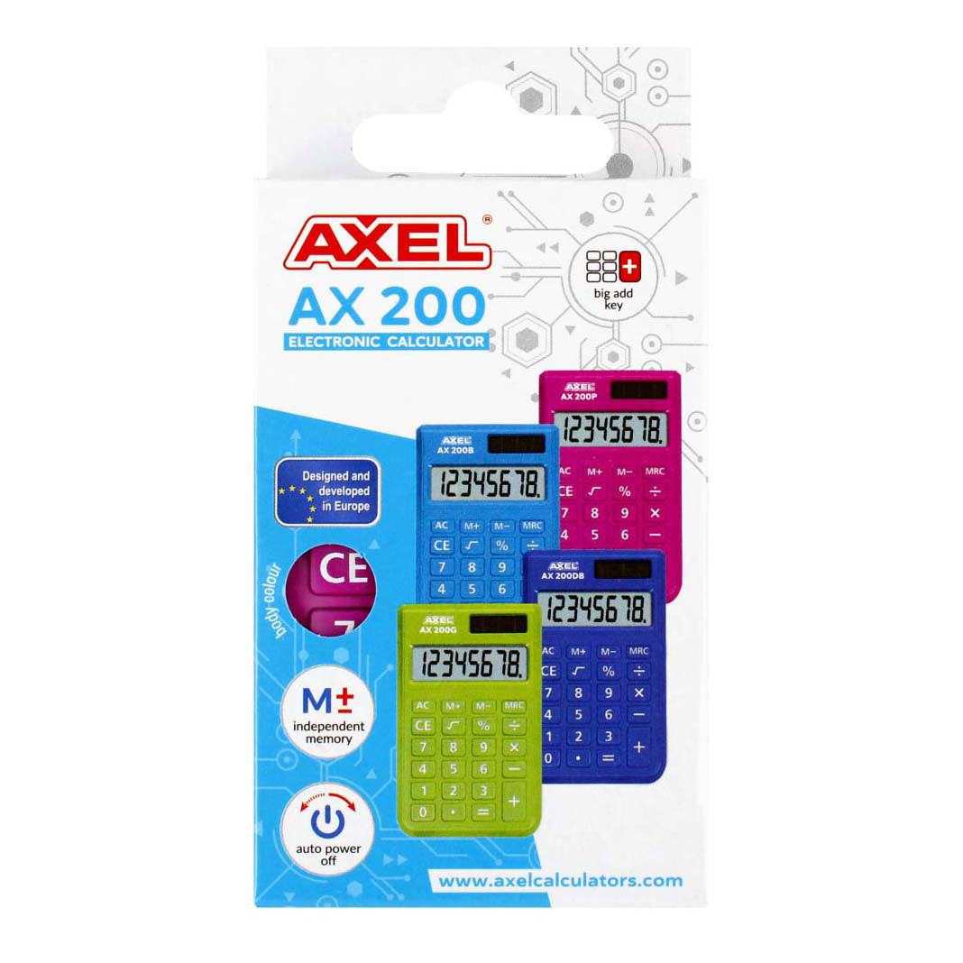 Taschenrechner AX-200p