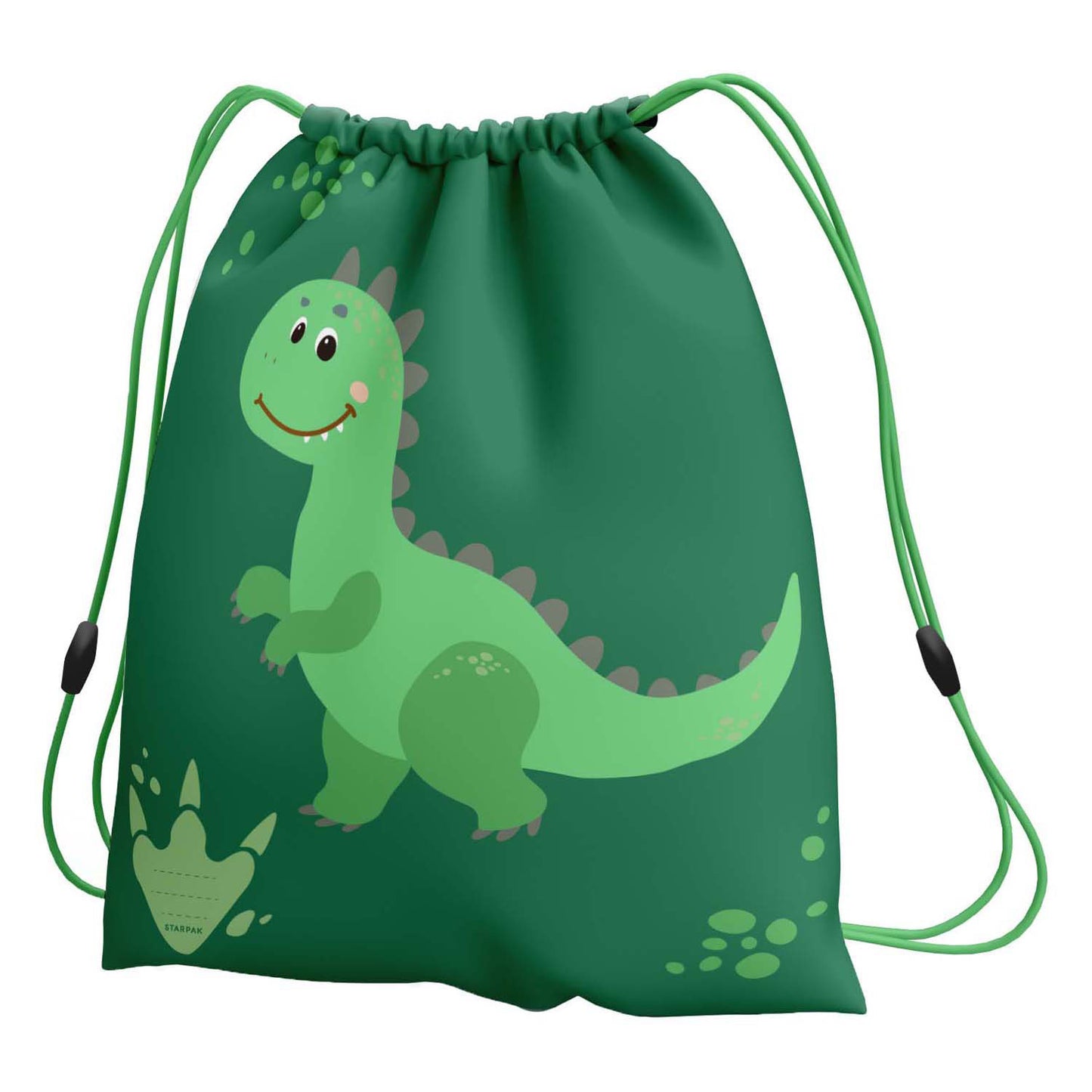 Turnbeutel Dino grün