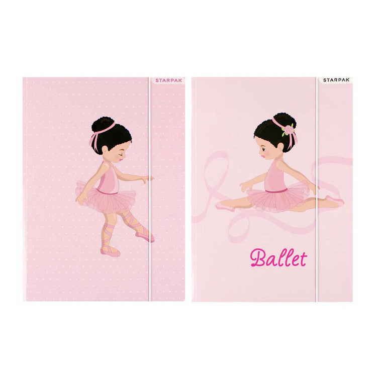 Ordner mit elastischer A4 -Ballett