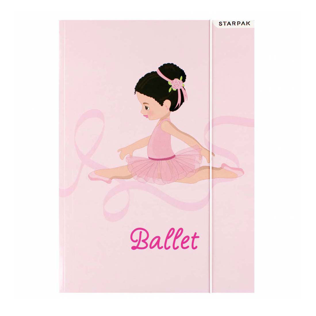 Ordner mit elastischer A4 -Ballett