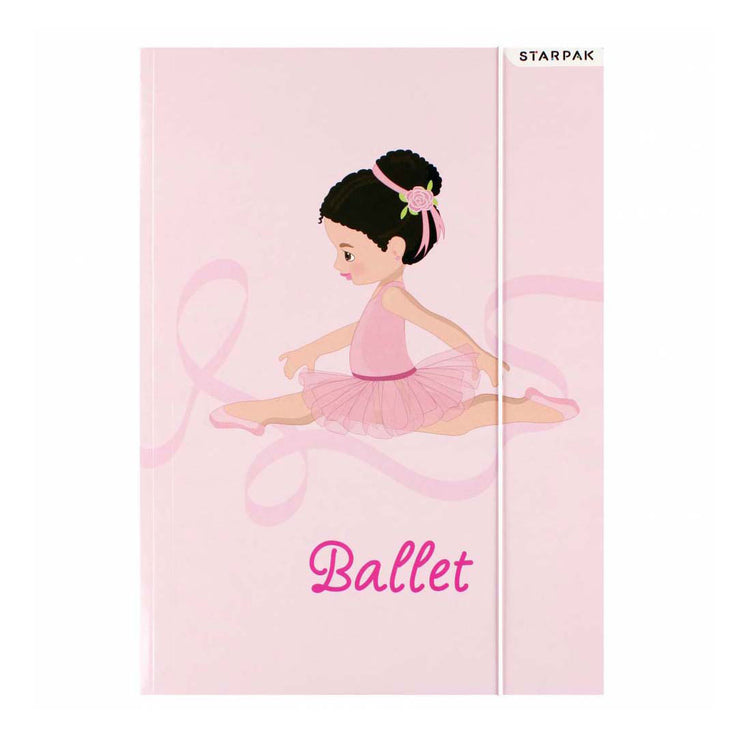 Ordner mit elastischer A4 -Ballett