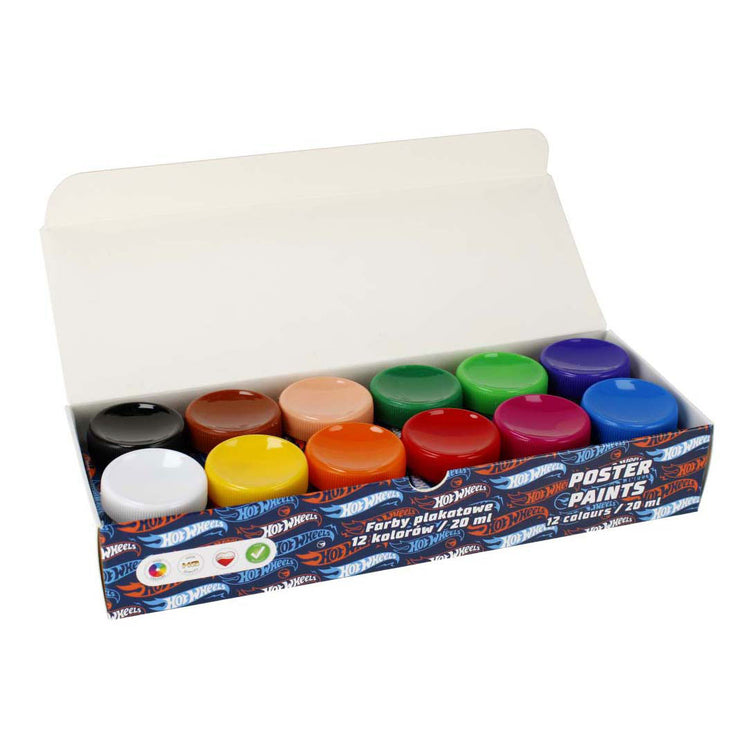 Posterf 12 Farben Heiße Räder, 20 ml