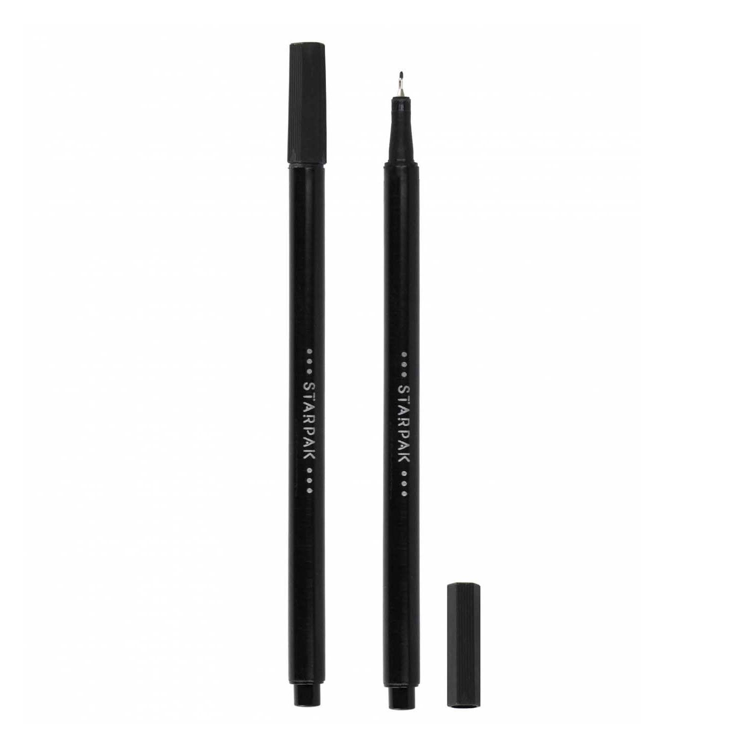 Fineliner rund 0,4 schwarz, 20 Stk.
