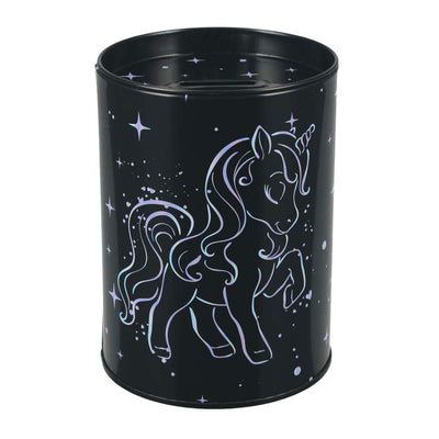 Spardose Einhorn holografisch