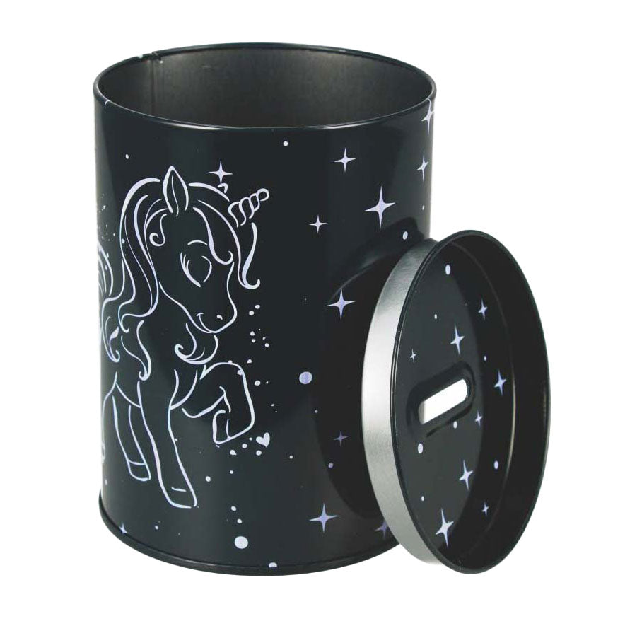 Spardose Einhorn holografisch