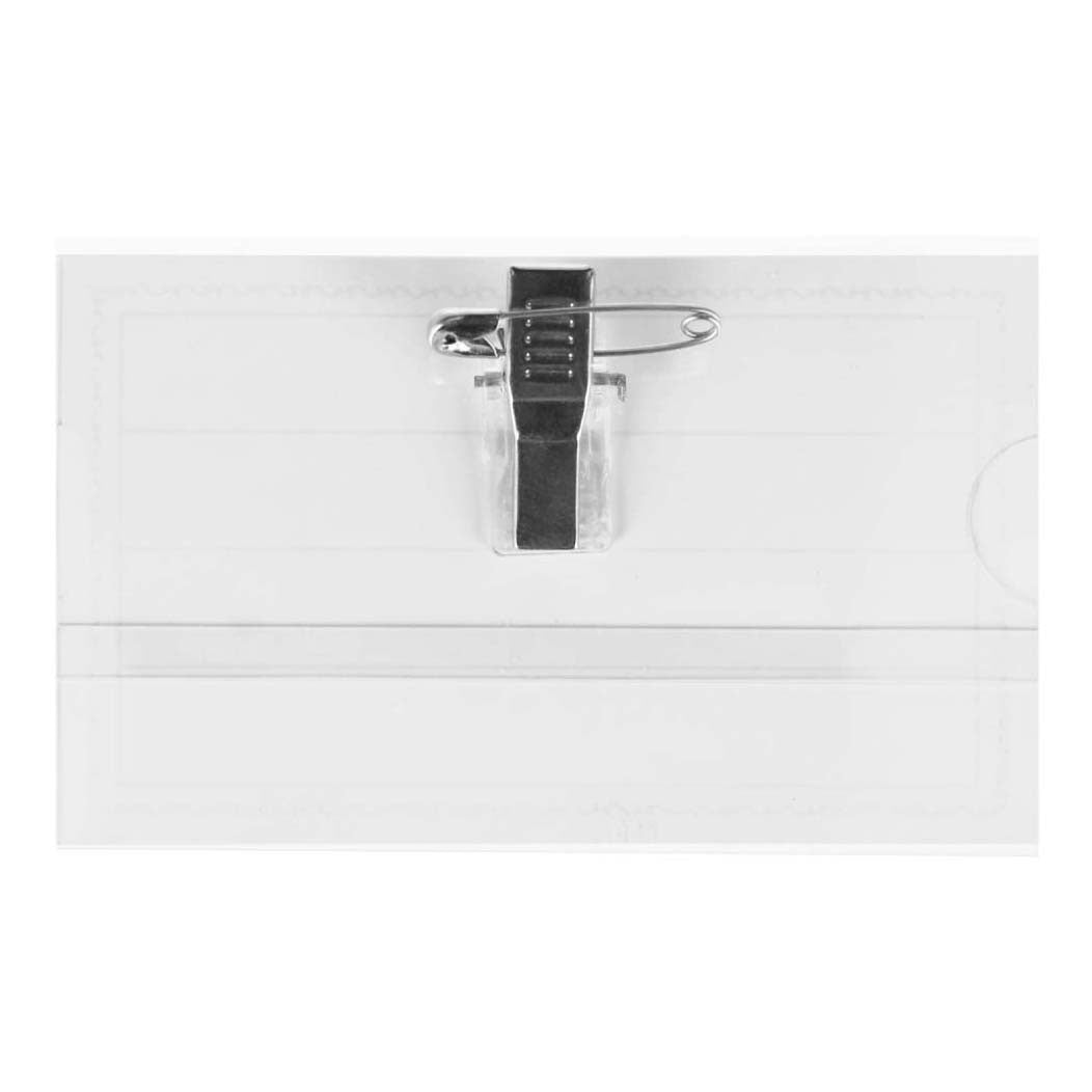 Namensschilder PCV 57 90mm, 50 Stk.