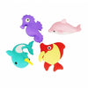 Radiergummi 3D-Puzzle Fisch, 4-tlg.