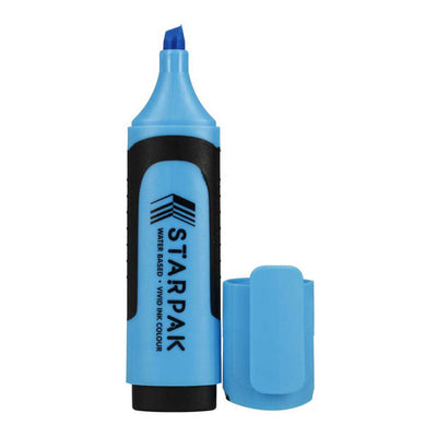 Blauer Marker
