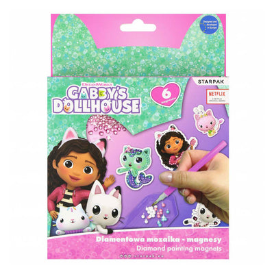 Herstellung von Diamantmalerei-Magneten für Gabbys Puppenhaus