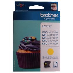 Tonerkartusche ac Brother lc123y gelb