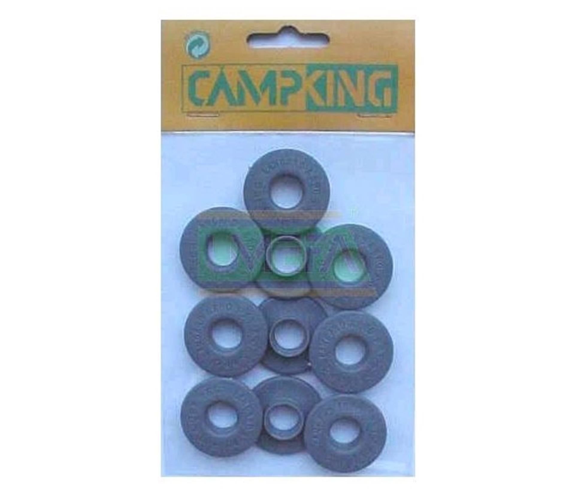 Campking umefa Segelsocken Kunststoff grau 10 Stk