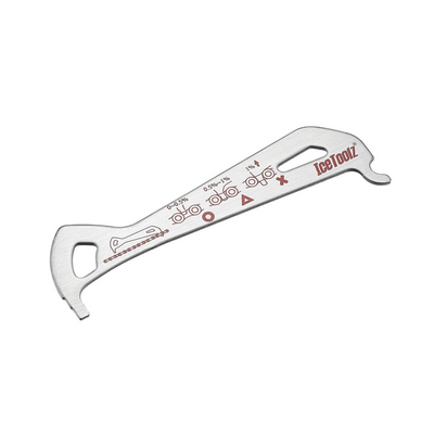 Kettenverschleißlehre IceToolz 62C4 Rostfreier Stahl