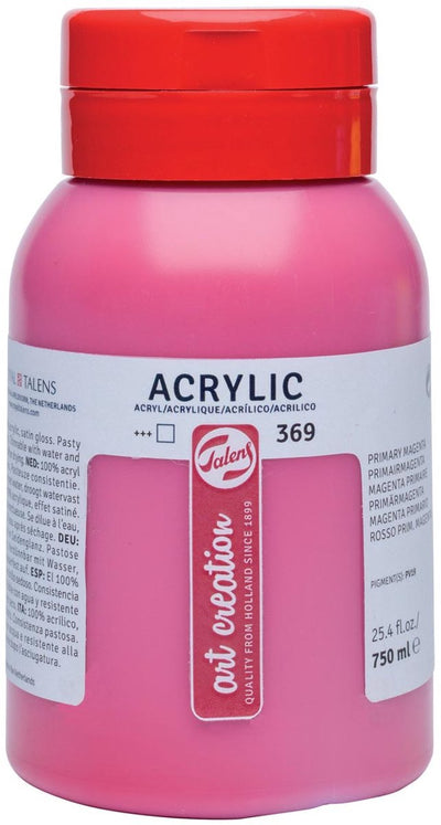 Talens Art Creation Acrylfarbtopf 750 ml Primärmagenta 369
