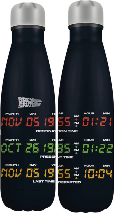 Half Moon Bay zurück in die Zukunft – Metallwasserflasche 500 ml