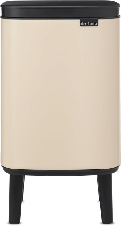 Brabantia Bo Hi Abfallbehälter – 4 Liter – Badezimmer – sanftes Beige
