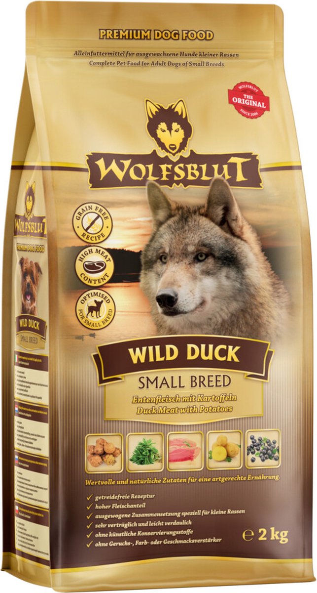 Wolfsblut Wildente s-breit 2 kg