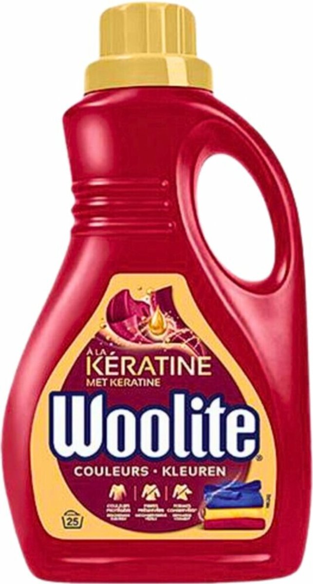 Woolite Colorwaschmittel mit Keratin 30 Wäschen – 1,5 Liter