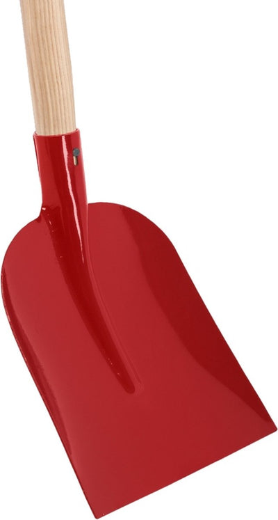 Talen Tools – Betonschaufel – gehärteter Stahl – rot – Eschenholzgriff – 110 cm