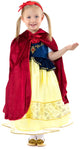 Kleine Abenteuer - roter Umhang mit Kapuze - Größe L XL (5-9 Jahre)