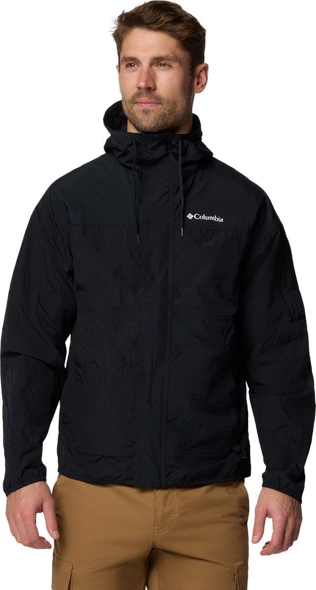 Columbia Challenger™ II Windbreaker Herren-Outdoorjacke – Schwarz