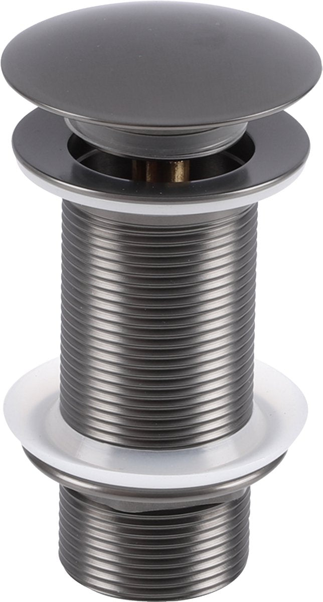 Differnz Design-Ablassstopfen aus Gunmetal – Pop-up – 63 mm – Mix-Match – große Schraube