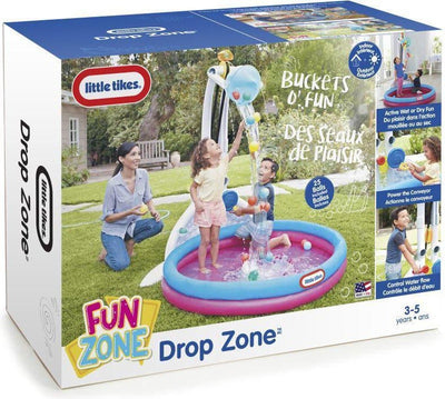 Mattel Little Tikes Drop Zone Spielset mit Schwimmbad