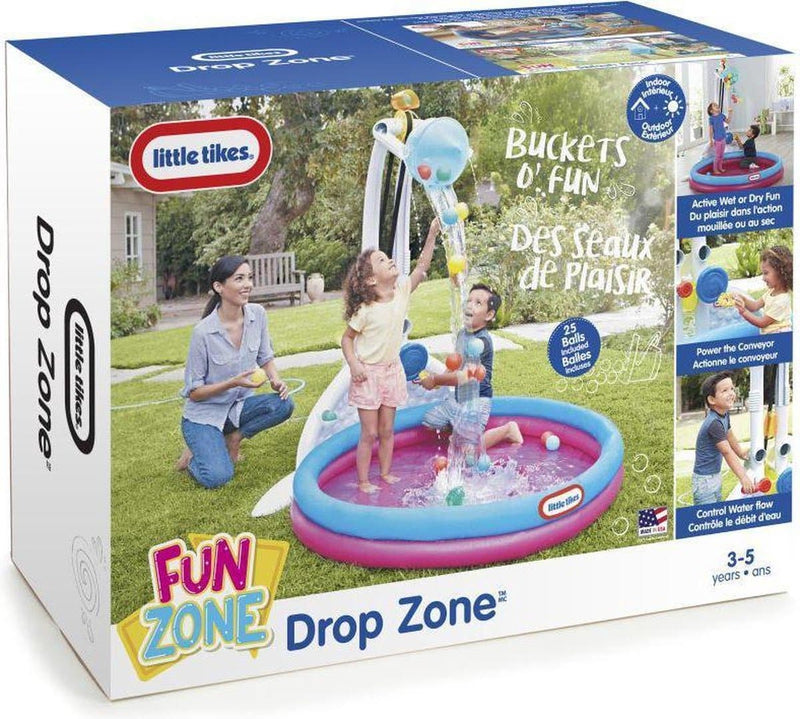 Mattel Little Tikes Drop Zone Spielset mit Schwimmbad