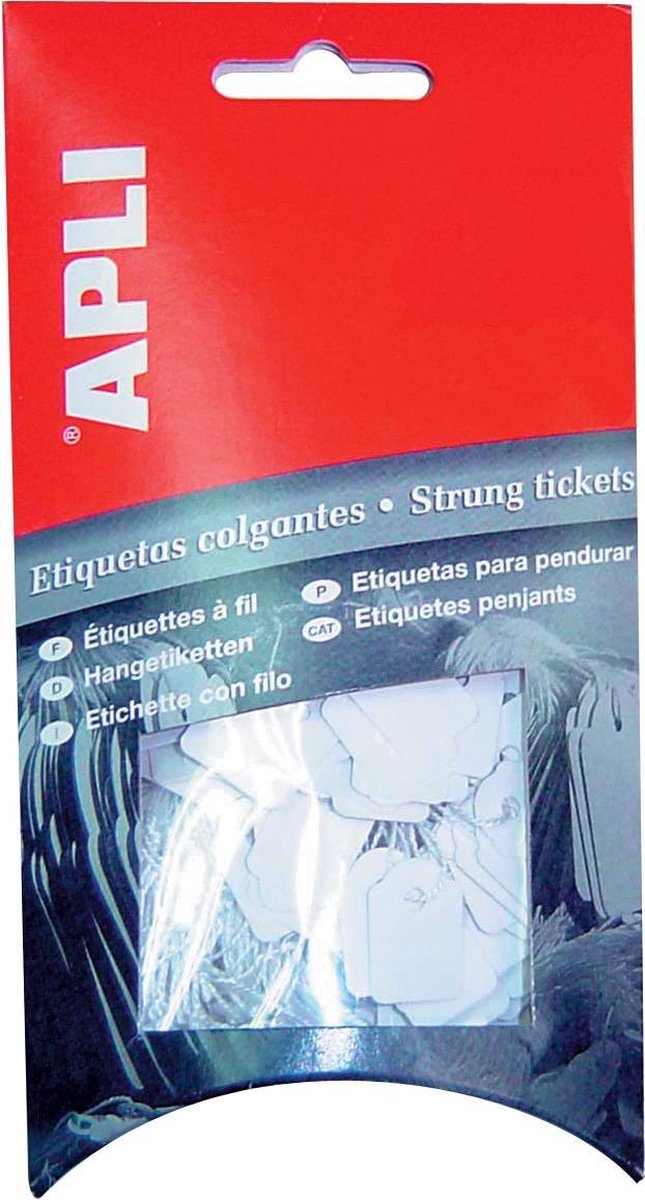 Apli-Kabeletiketten ft 22 x 35 mm (B x H) (7011) | Karton mit 100 Stück