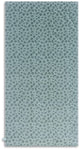 Leopard | Grüner Baumwolltuch 135 x 65 cm