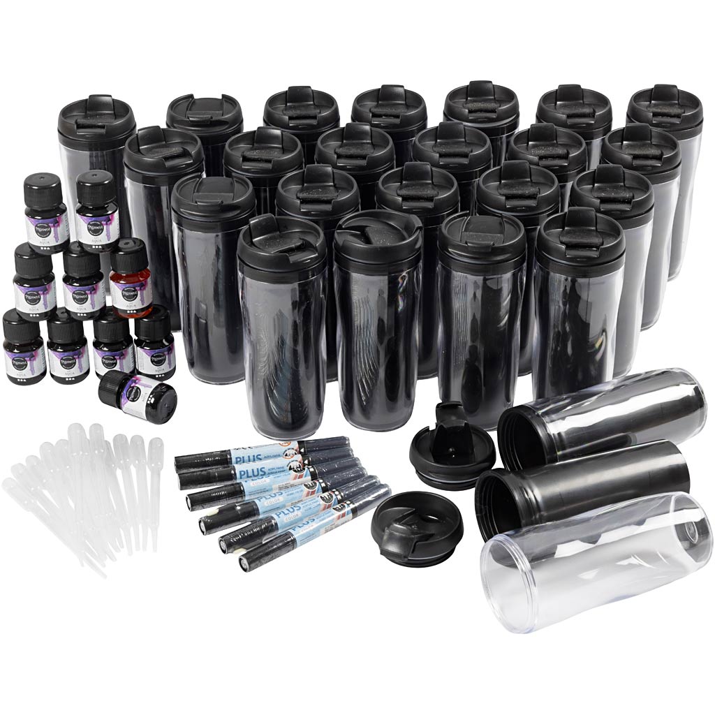 Creativ Company Group Set Thermobecher, H: 17,5 cm, T 7 cm, 1 Set