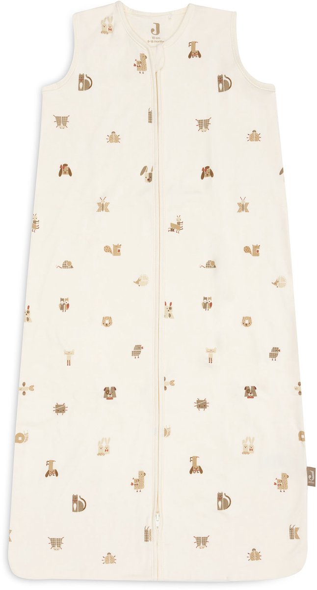 Jollein Schlafsack Baby ärmellos 70cm – Jersey – Tierfreunde