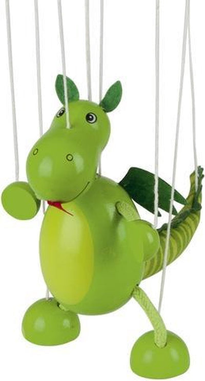 Goki-Puppe – Dinosaurier – 16 cm – Holz – 3 Jahre