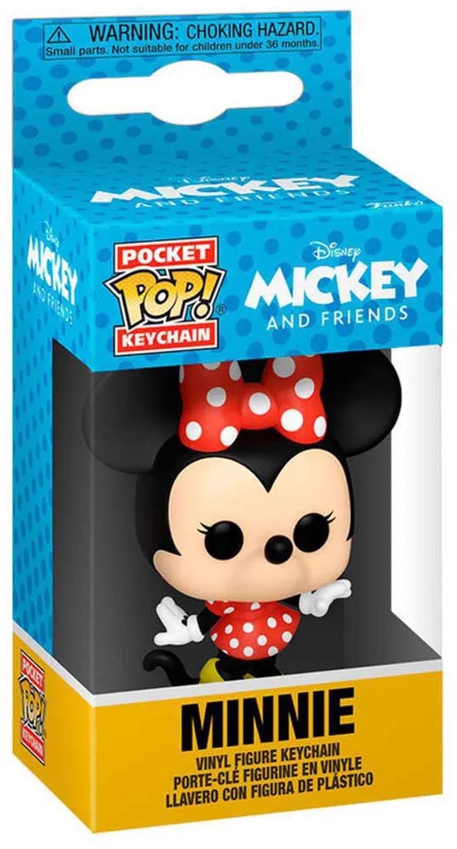 Funko Pocket Pop! Schlüsselanhänger: Disney-Klassiker – Minnie