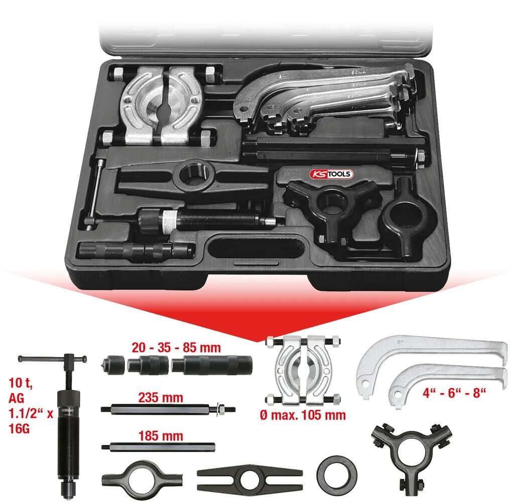 KS Tools Remover Set Sortment Tool Stahl Stahl