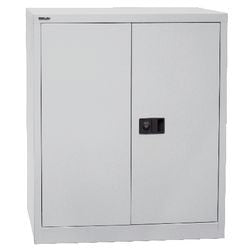 Flügeltürenschrank Bisley 2 Türen Metall 914x400x1000mm hellgrau