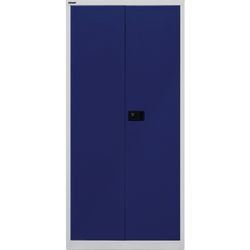 Kleiderschrank bisley e782a04g505 grau blau