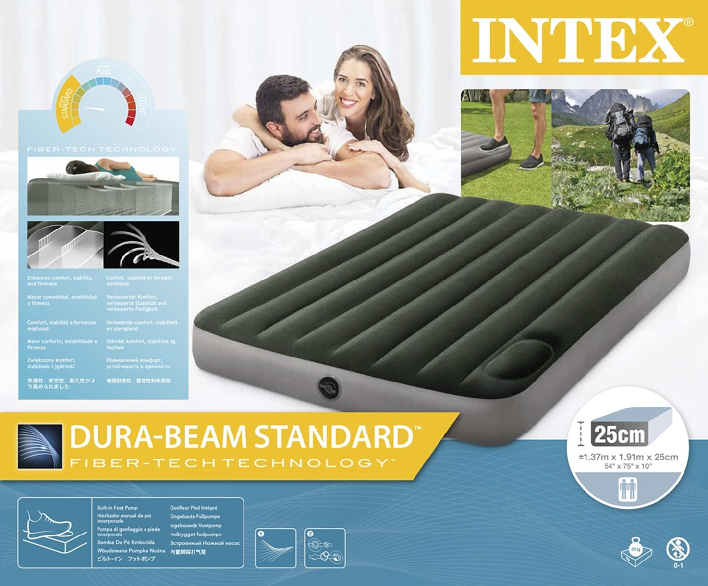 Intex - Downy lufte - doppelt