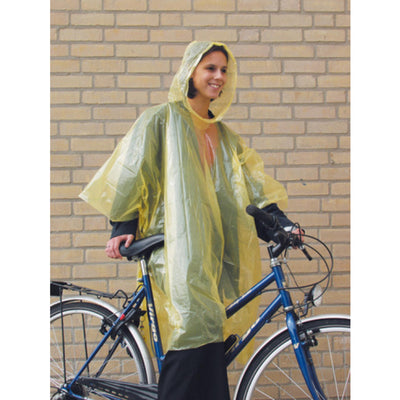 Lebensdauer lebenslanger Einweg -Regenponcho