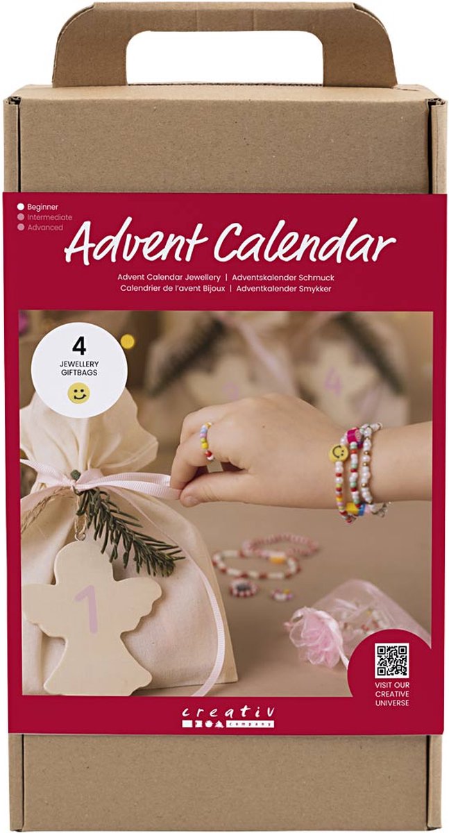 Creativ Company Adventskalender Schmuck, Schmuck, 1 Box